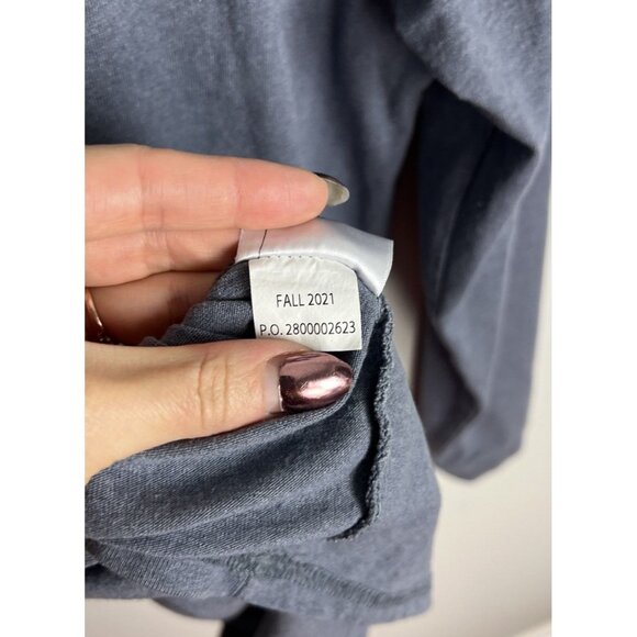 Carhartt Loose Fit Long Sleeve Shirt Blue Size Medium Cotton Blend Men’s - Picture 7 of 7